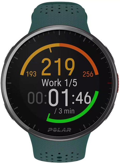 Smartwatch Polar Pacer PRO Aurora Green S-L (725882060521) - obraz 2