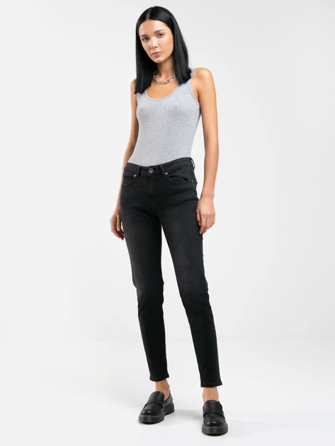 Джинси Slim fit жіночі Big Star Maila W32L30 Темно-сірі (5900714680398) - зображення 3