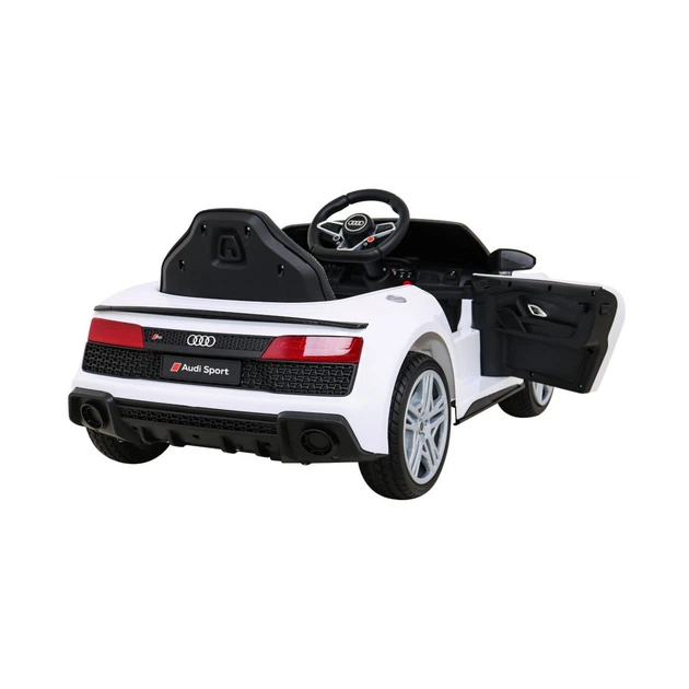 Автомобіль на акумуляторі Audi R8 Lift, білий - изображение 8