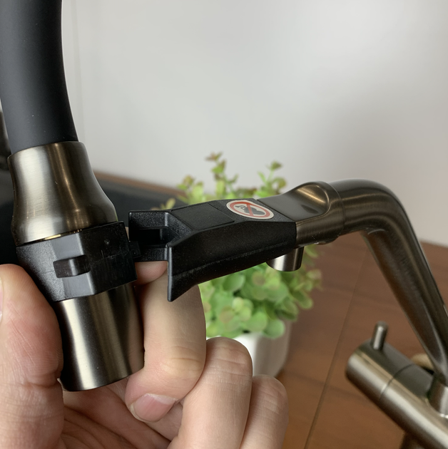 Кухонный кран KOER KB-72006-07 "Графит" с выходом для питьевой воды - изображение 4