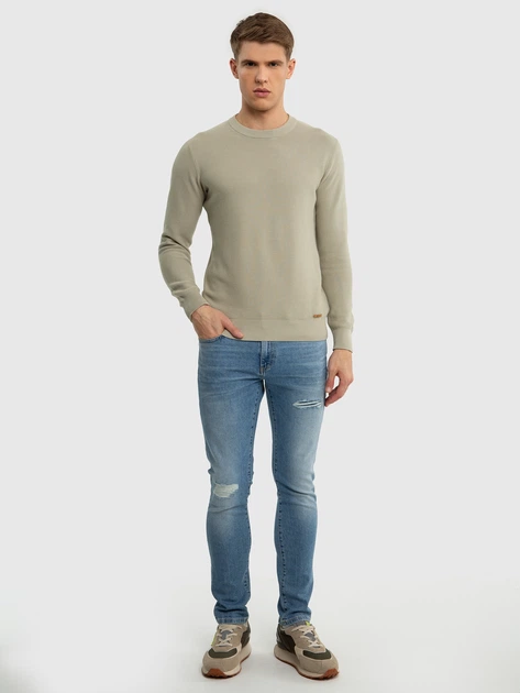 Sweter męski bawełniany Big Star Raidat L Zielony (5900714698270) - obraz 3