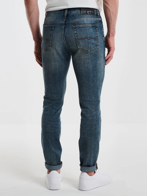 Джинси Slim fit чоловічі Big Star Ervad W28L32 Темно-сині (5900714709440) - зображення 2