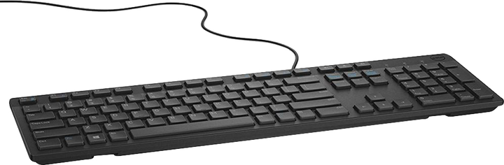 Непотрібний дубль - Клавіатура дротова Dell Multimedia KB-216 USB Black (KB216-BK-ENG-INT) - зображення 2
