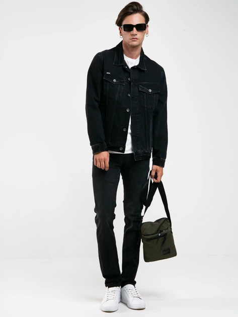 Jeansy slim fit męskie Big Star Nader W38L30 Czarne (5900714680978) - obraz 5