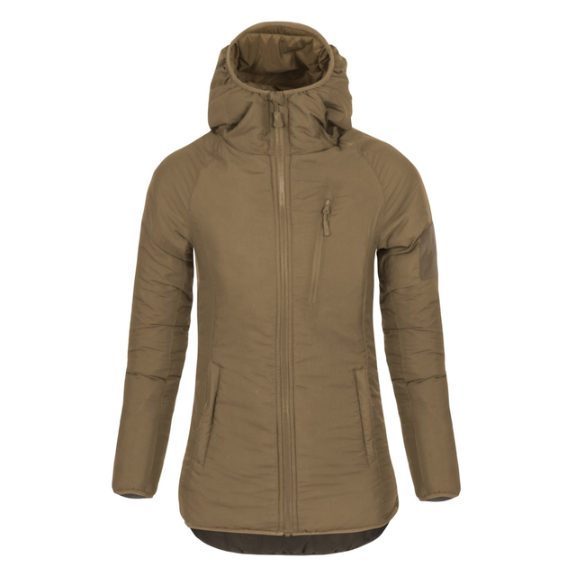 Куртка жіноча Helikon-Tex WOLFHOUND Hoodie, Coyote M/Regular (KU-WWH-NL-11) - изображение 2