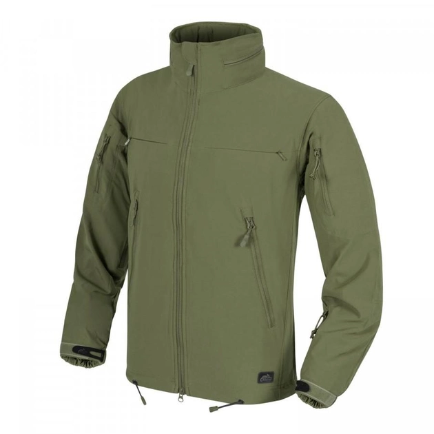 Куртка Helikon-Tex Cougar Qsa + Hid - Soft Shell Windblocker, Olive green XS/Regular (KU-CGR-SM-02) - зображення 1
