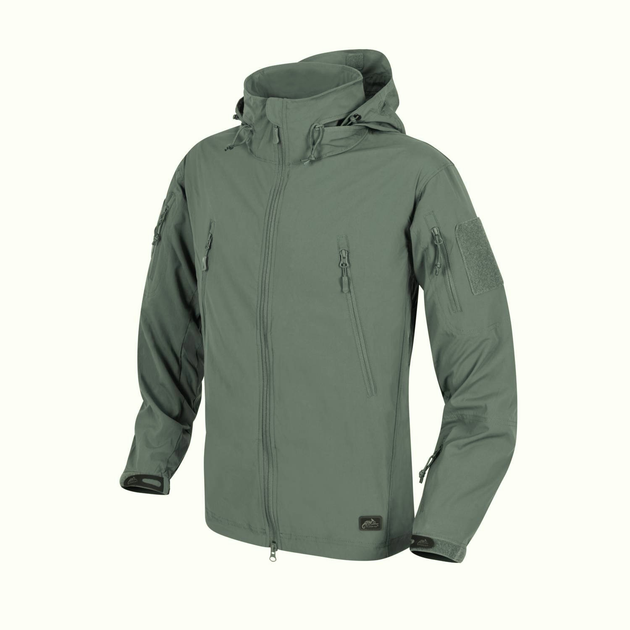 Куртка Helikon-Tex TROOPER - StormStretch, Alpha green M/Regular (KU-TRP-NL-36) - зображення 1