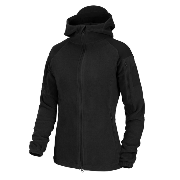 Куртка жіноча Helikon-Tex CUMULUS - Heavy Fleece, Black L/Regular (BL-CBW-HF-01) - изображение 1