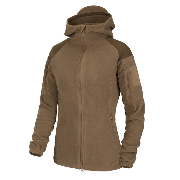 Куртка жіноча Helikon-Tex CUMULUS - Heavy Fleece, Coyote M/Regular (BL-CBW-HF-11) - зображення 1