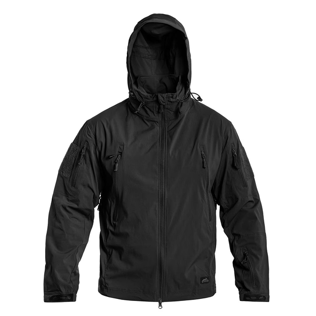 Куртка Helikon-Tex TROOPER - StormStretch, Black 3XL/Regular (KU-TRP-NL-01) - изображение 2