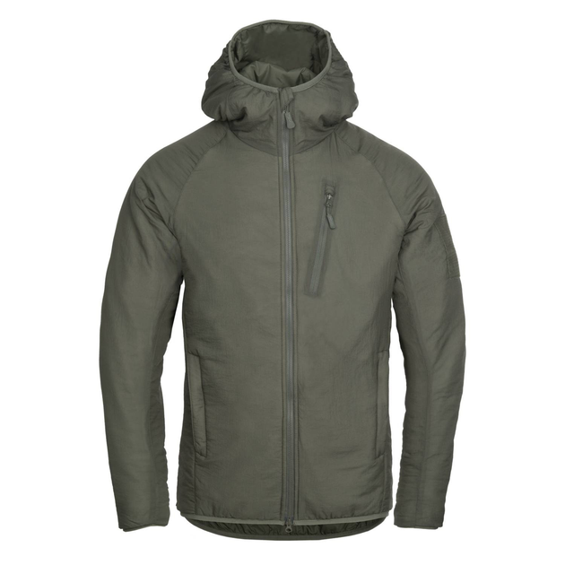 Куртка Helikon-Tex WOLFHOUND Hoodie® - Climashield® Apex 67g, Alpha green L/Regular (KU-WLH-NL-36) - изображение 2