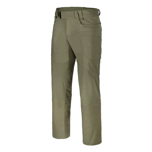 Штани Helikon-Tex HYBRID TACTICAL - PolyCotton Ripstop, Adaptive green L/Long (SP-HTP-PR-12) - изображение 1