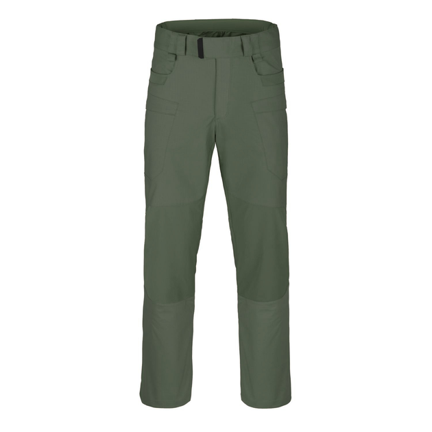 Брюки Helikon-Tex HYBRID TACTICAL - PolyCotton Ripstop, Olive drab 4XL/Regular (SP-HTP-PR-32) - зображення 2