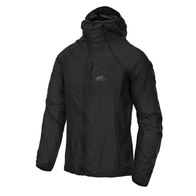 Куртка Helikon-Tex TRAMONTANE Wind Jacket - WindPack Nylon, Black M/Regular (KU-TMT-NL-01) - изображение 1
