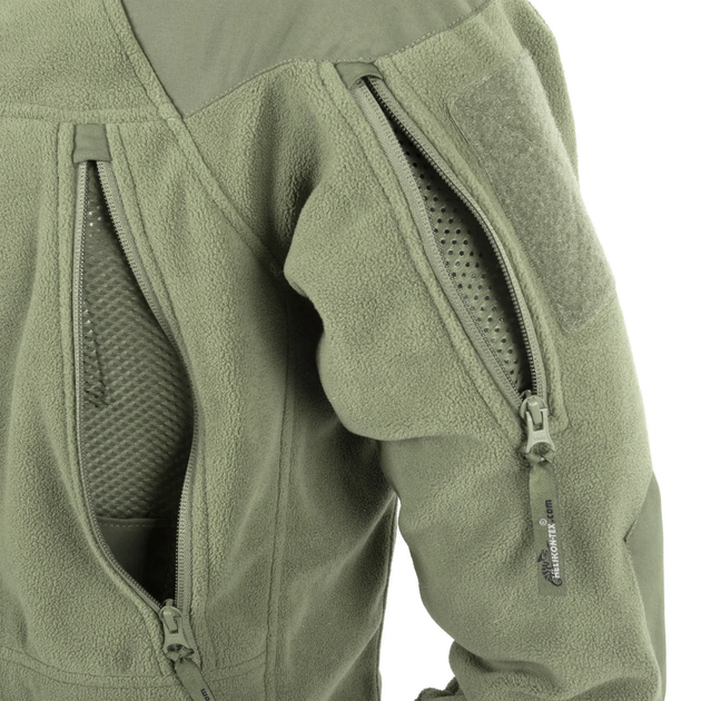 Куртка Helikon-Tex STRATUS - Heavy Fleece, Olive green 3XL/Regular (BL-STC-HF-02) - зображення 2