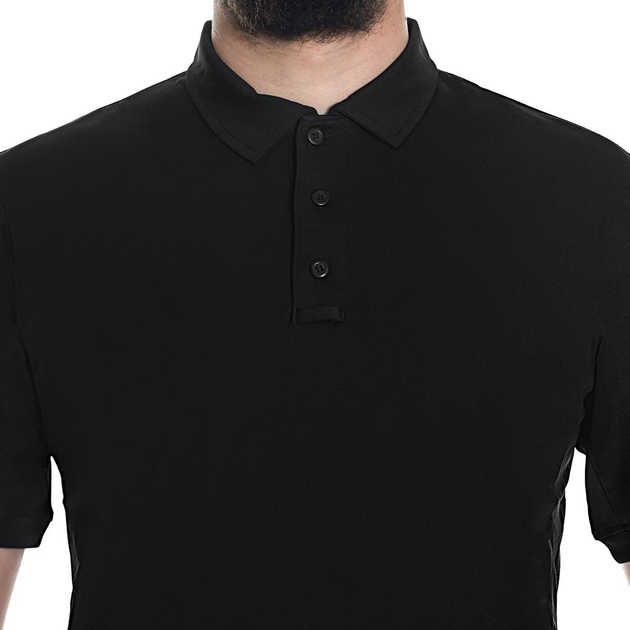 Футболка Polo Helikon-Tex URBAN TACTICAL - TopCool Lite, Black XS/Regular (PD-UTL-TL-01) - зображення 2