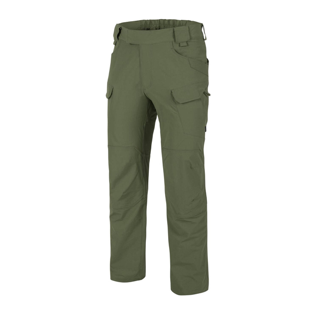 Брюки Helikon-Tex OUTDOOR TACTICAL - VersaStretch, Olive green M/Long (SP-OTP-NL-02) - зображення 1