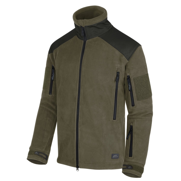 Куртка Helikon-Tex LIBERTY - Double Fleece, Olive/Black XS/Regular (BL-LIB-HF-16) - зображення 1