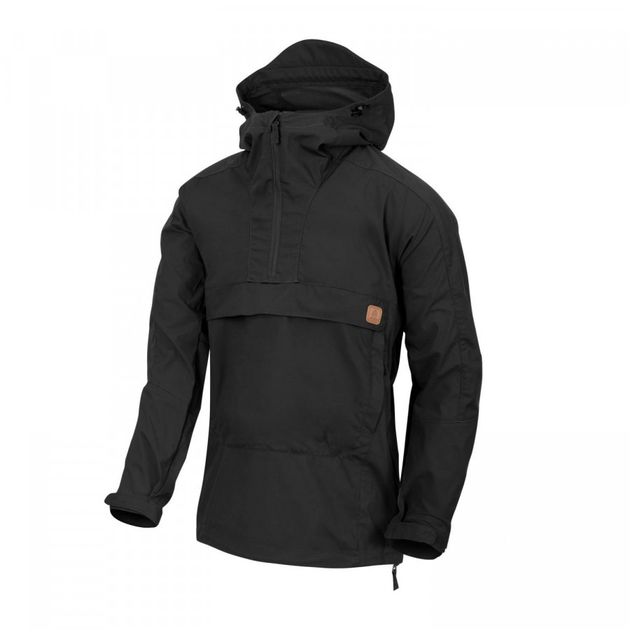 Анорак Helikon-Tex WOODSMAN, Black L/Regular (KU-WDN-DC-01) - зображення 1