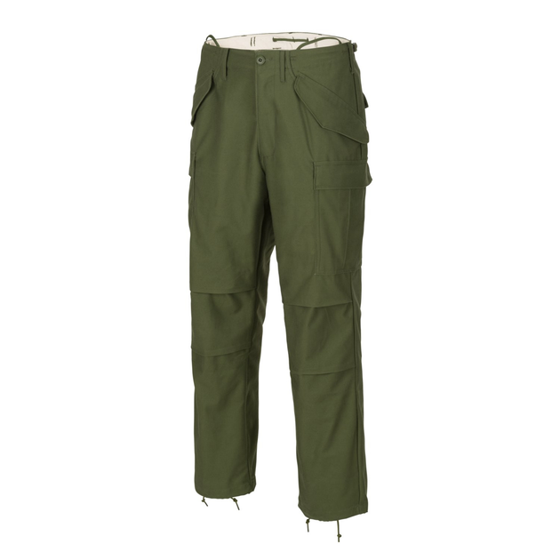 Брюки Helikon-Tex M65 - NyCo Sateen, Olive green L/Regular (SP-M65-NY-02) - зображення 1