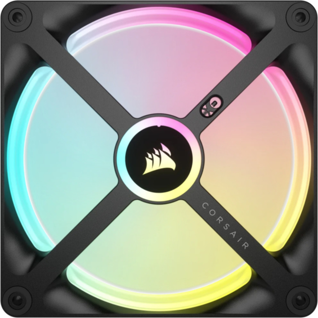Chłodzenie Corsair iCUE LINK QX140 RGB 140 mm PWM (CO-9051004-WW) - obraz 3