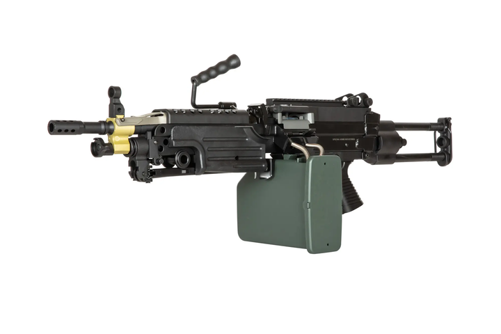 Кулемет SA-249 PARA EDGE™ - BLACK [Specna Arms] - зображення 5