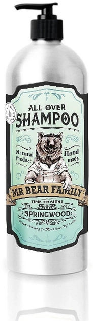 Szampon Mr Bear Family All Over dla mężczyzn 1000 ml (7350086410532) - obraz 1