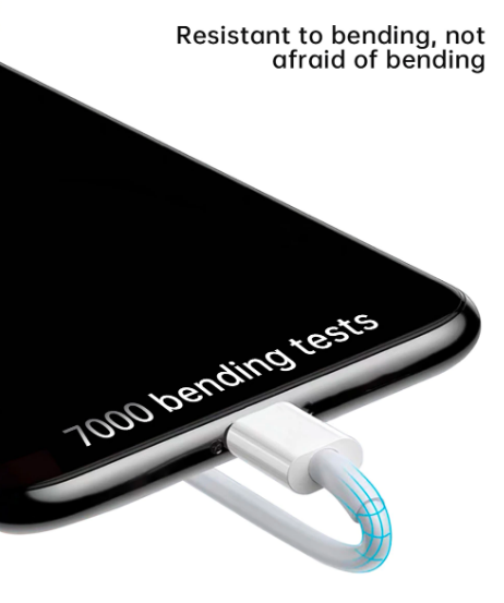 Кабель OPPO SuperVOOC USB Type-C 65W 1,5м Білий - Фото 5 Кабель OPPO SuperVOOC USB Type-C 65W 1,5м Білий - зображення 5