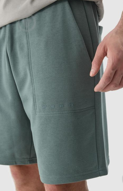 Шорти 4F SHORTS CAS M330 S Фісташковий 4FWSS24TSHOM330-43S - Фото 2 Шорти 4F SHORTS CAS M330 S Фісташковий 4FWSS24TSHOM330-43S - зображення 2