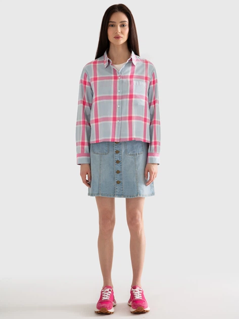 Koszula damska Big Star Sendi S Niebieska (5900714714628) - obraz 4