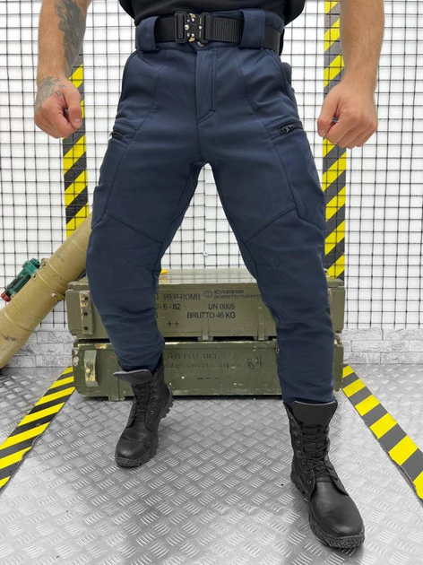 Тактические штаны софтшел sea draft высокая талия L - изображение 1