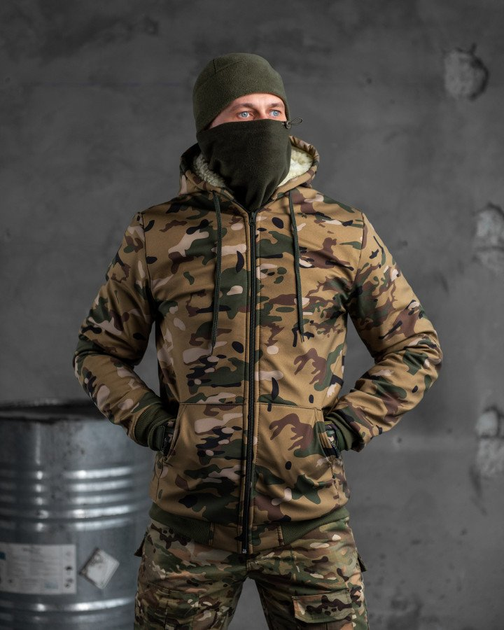 Куртка softshell на овчині guardian XL - зображення 2