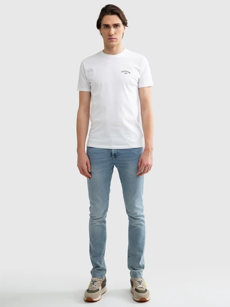 Koszulka męska Big Star Vincer L Biała (5900714719678) - obraz 4