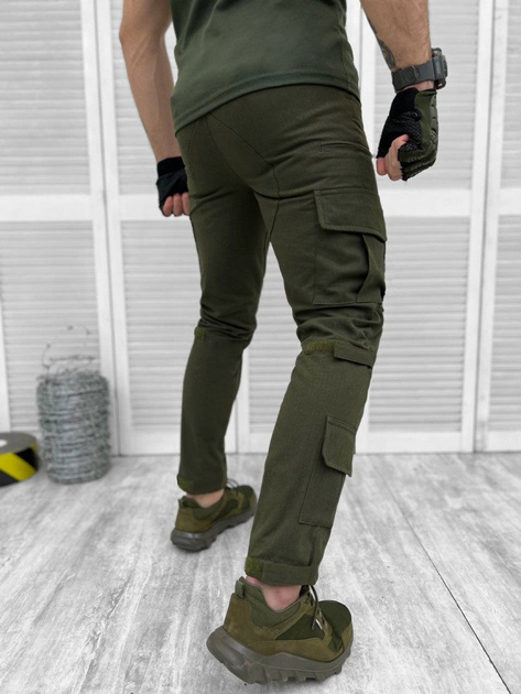 Весенние тактические штаны oliva crap, L - изображение 2