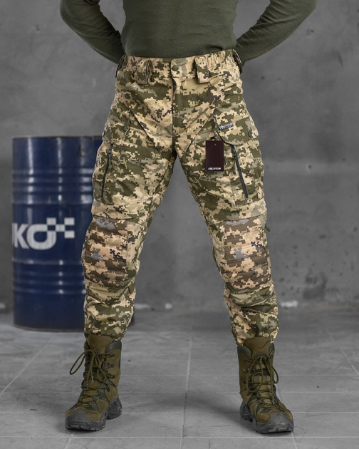 Усиленные штурмовые штаны oblivion tactical pixel S - изображение 1