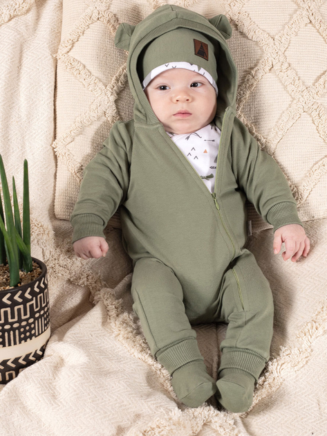 Pajacyk dla niemowląt Nicol 206272 56 cm Zielony (5905601019091) - obraz 2