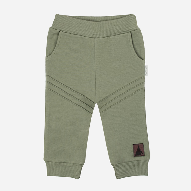Спортивні штани дитячі Nicol 206275 134 см Зелені (5905601019558) - зображення 1