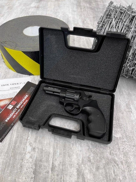 Револьвер Флобера Ekol Vipel 3,0” black ДР5567 - зображення 1