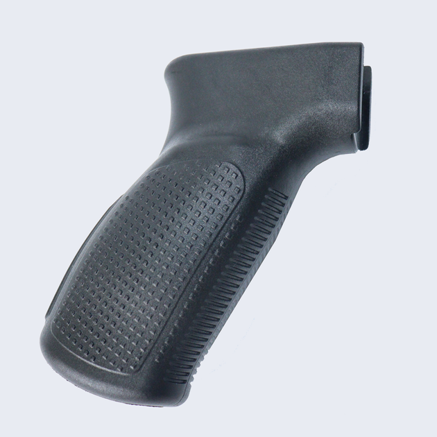 Ергономічна чорна рукоять пістолетна лита коротка для ак - зображення 1
