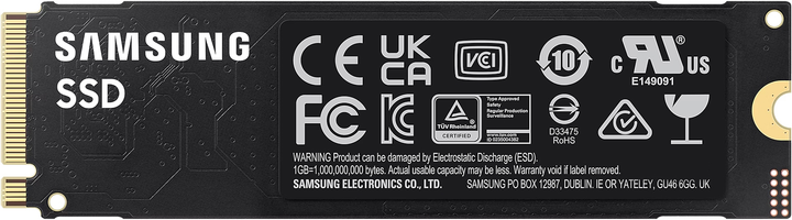 Dysk SSD Samsung 990 Evo 1TB M.2 PCIe 4.0 x4/5.0 x2 NVMe 2.0 V-NAND TLC (MZ-V9E1T0BW) - obraz 4
