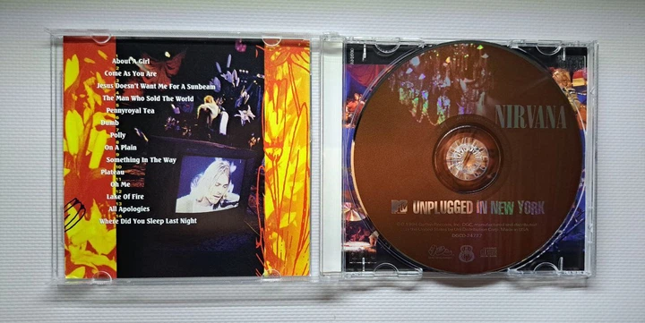 Nirvana – MTV Unplugged In New York (1994) Audio CD (імпорт
