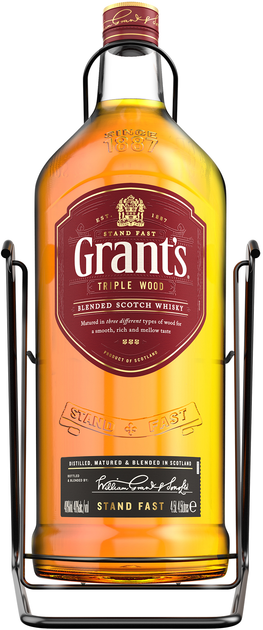 Виски Grant's Triple Wood 4.5 л 40% (5010327000510) - изображение 1