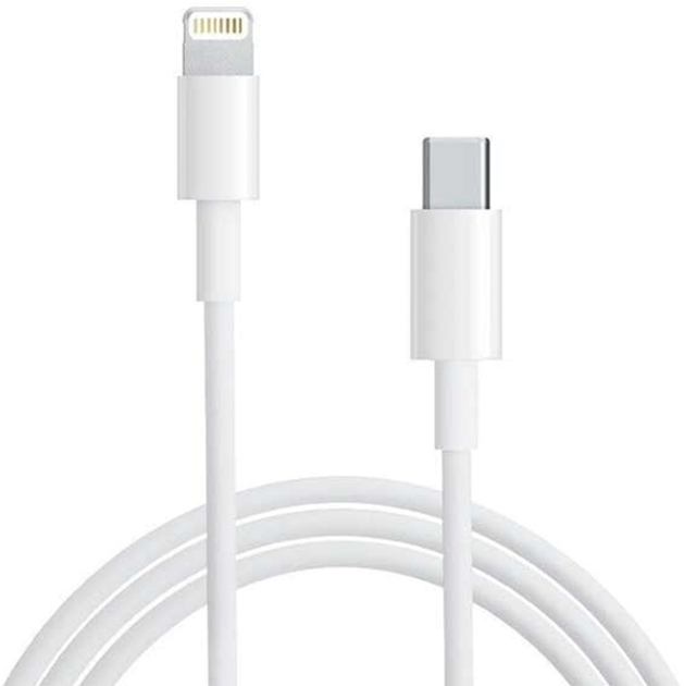 Kabel AOHI USB Type-C - Lightning 1.2 m White (AOC-L003) - obraz 2