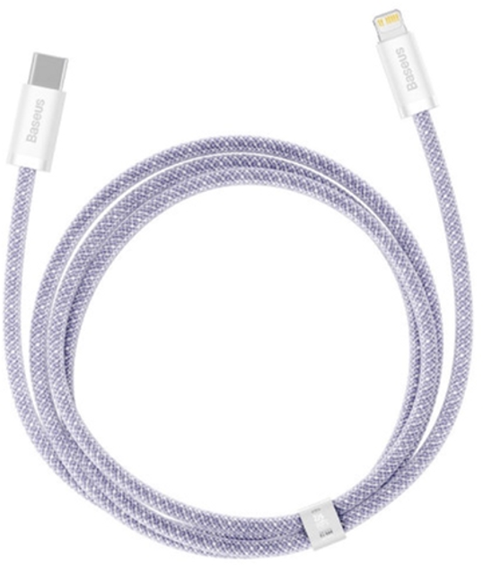 Кабель Baseus Dynamic USB Type C - Lightning 2 м Purple (CALD040305) - зображення 2