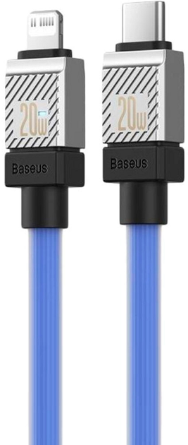 Кабель Baseus CoolPlay USB Type C - Lightning 1 м Purple (CAKW000003) - зображення 1
