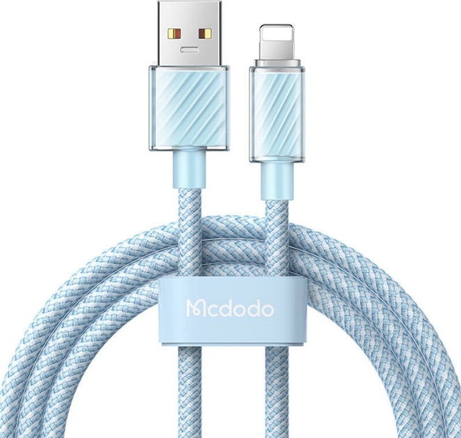 Kabel Mcdodo USB Type-A - Apple Lightning 2 m Blue (CA-3644) - obraz 1