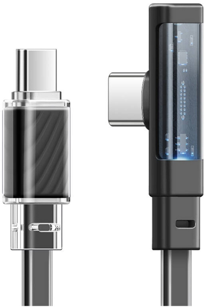 Kabel Mcdodo LED USB Type-C - USB Type-C 1.2 m Black (CA-3450) - obraz 1