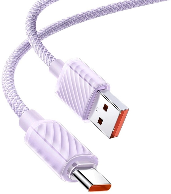Kabel Mcdodo USB Type-A - USB Type-C 2 m Purple (CA-3655) - obraz 2