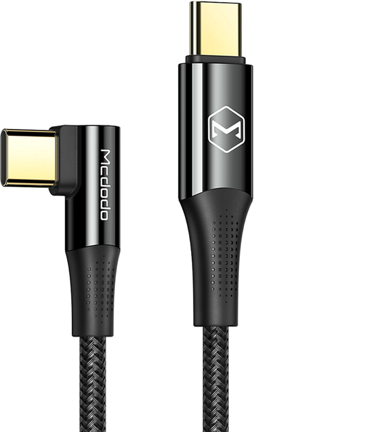 Kabel Mcdodo USB Type-C - USB Type-C 1.2 m Black (CA-8320) - obraz 1