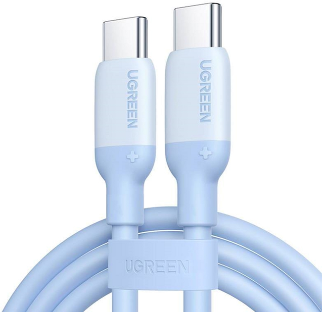 Kabel Ugreen USB Type-C - USB Type-C 2 m Blue (6941876212736) - obraz 1